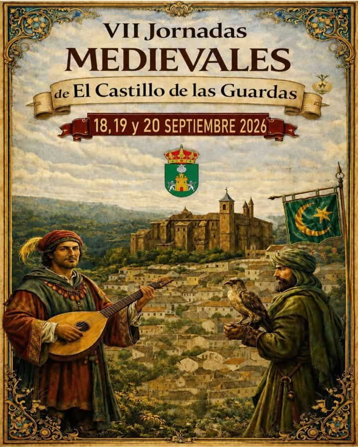 Cartel VII Jornadas Medievales de El Castillo de las Guardas