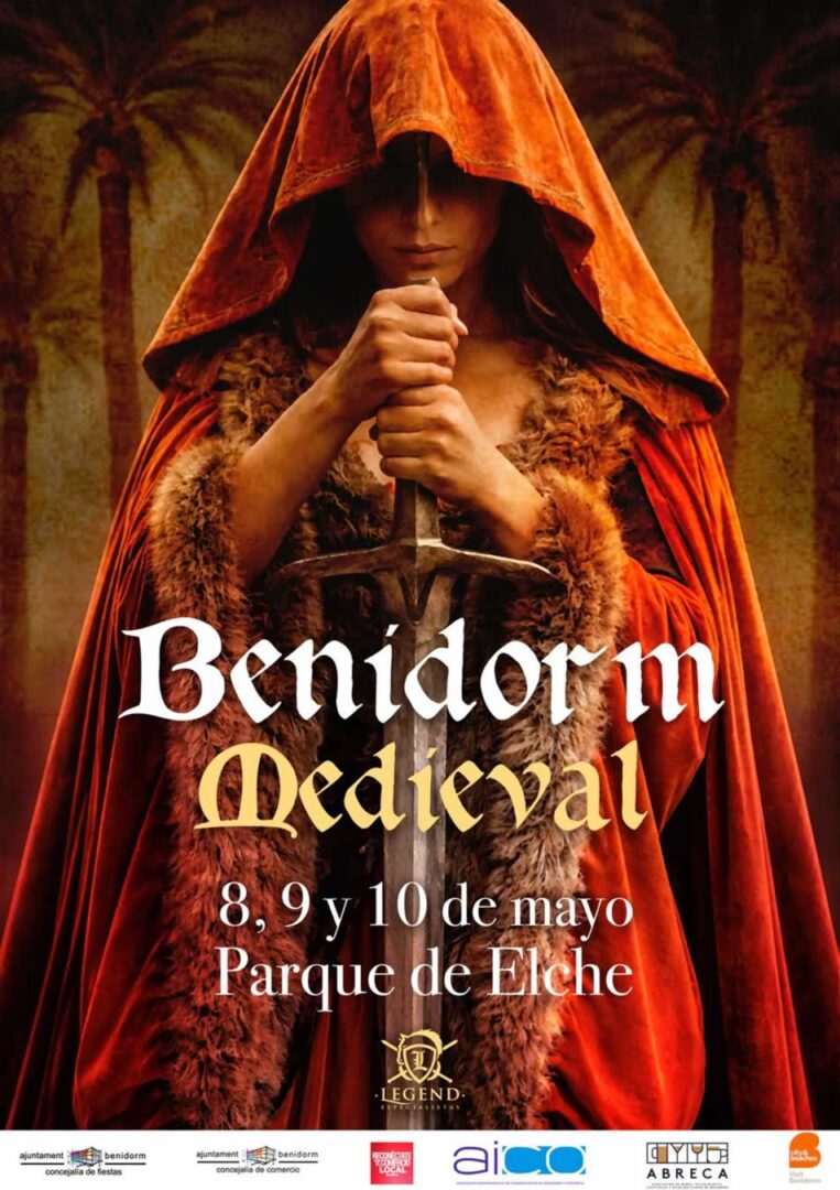 Mercado Medieval en Benidorm (Alicante) del 08 al 10 de Mayo 2026 / Evento 2026 5 Cartel oficial de Mercado Medieval en Benidorm (Alicante) del 08 al 10 de Mayo 2026 / Evento 2026