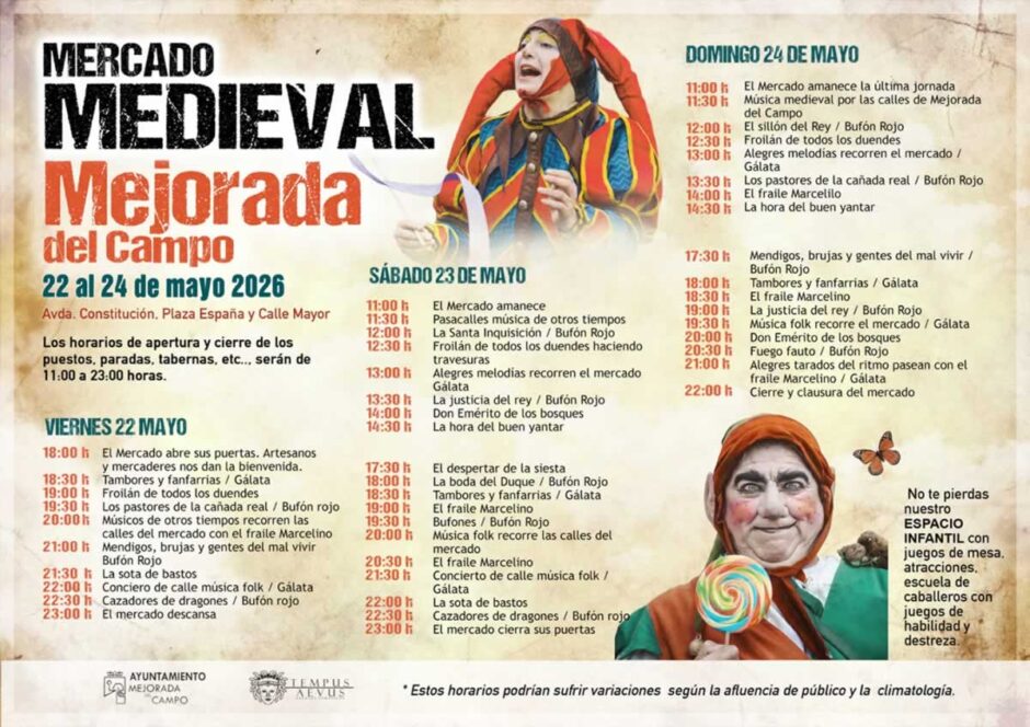 medieval mejorada 2026 programacion