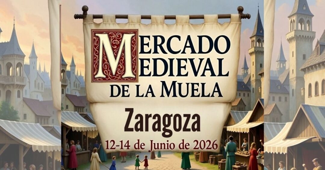Mercado Medieval de La Muela (Zaragoza) del 12 al 14 de junio del 2026 4 Mercado Medieval de La Muela 1200