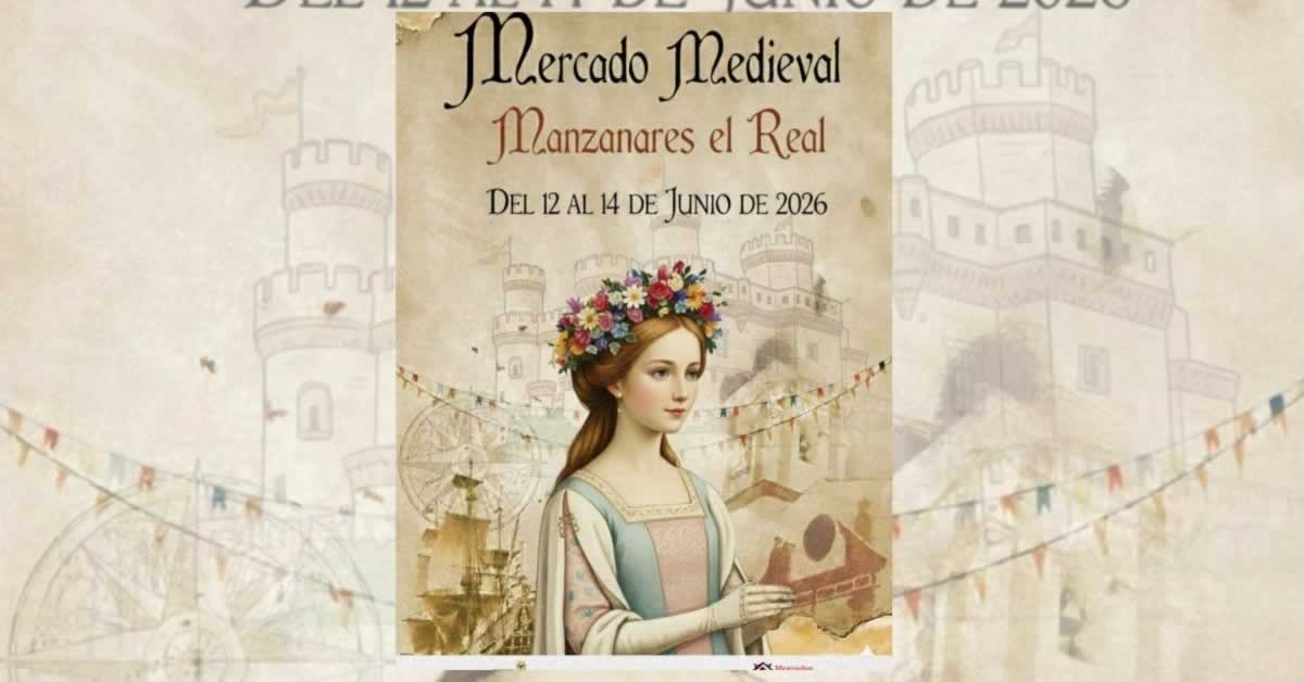 Mercado Medieval en Manzanares El Real 1200