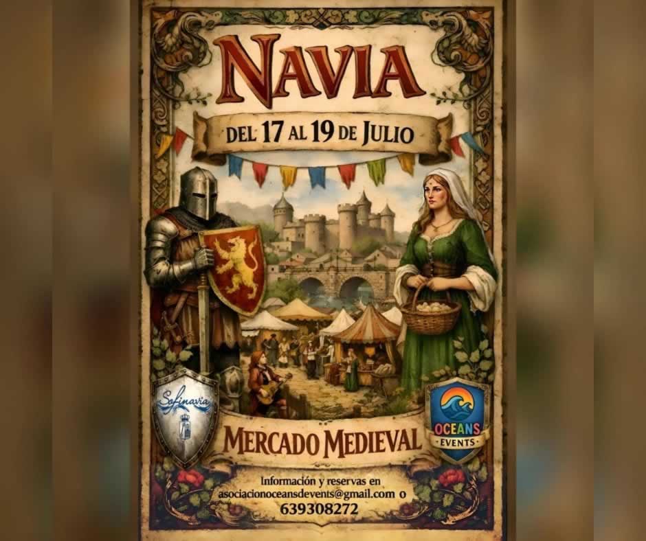 Mercado medieval de Navia