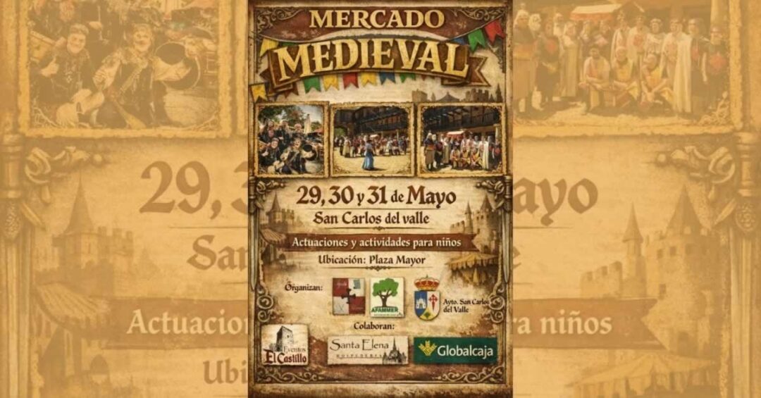 Mercado Medieval en San Carlos del Valle 1200