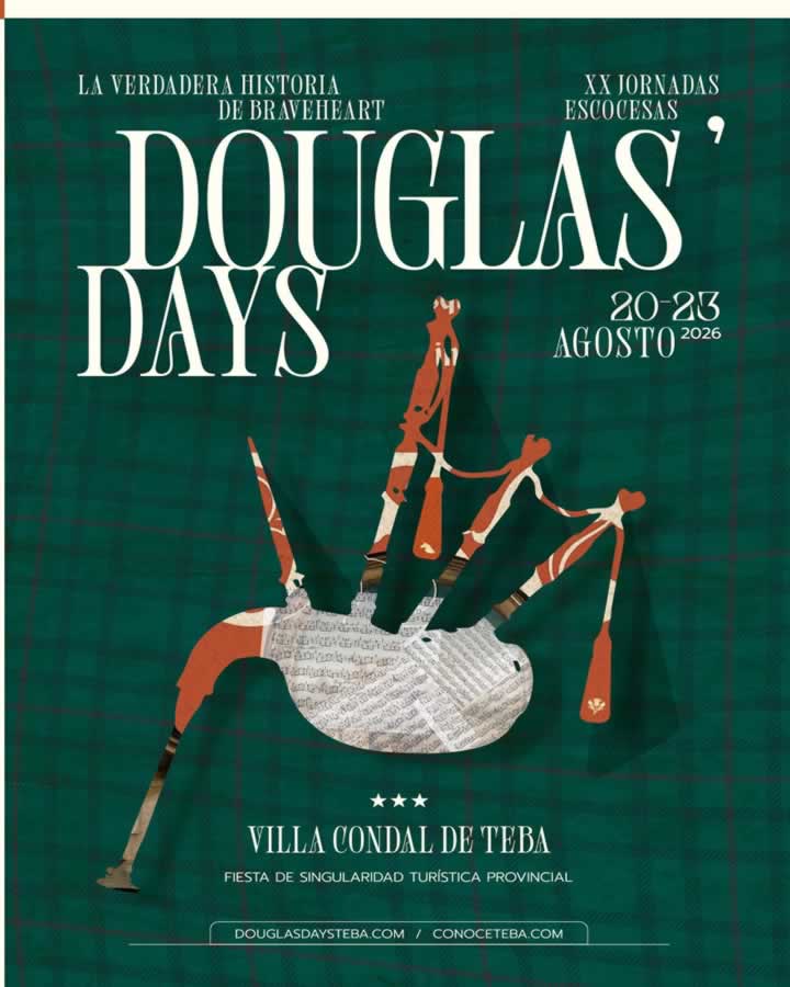 Mercado Medieval de Teba 2026 – XX Jornadas Escocesas “Douglas Days” (Málaga)