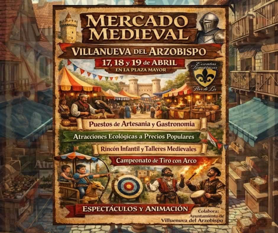 medieval_villanueva_arzobispo_2026_fb Mercado Medieval de Villanueva del Arzobispo fb
