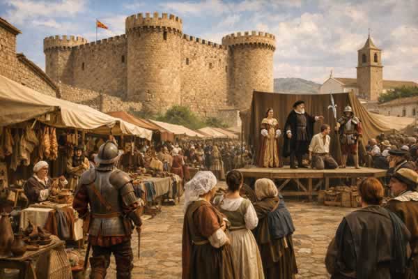 Representación de Mercado del Siglo de Oro de Zalamea de la Serena
