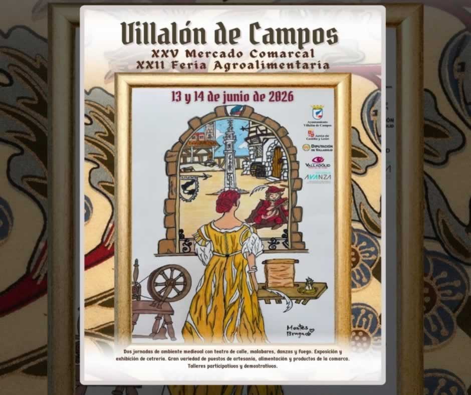 Mercado Comarcal Villalón 2026 feria agroalimentaria (Valladolid) fb