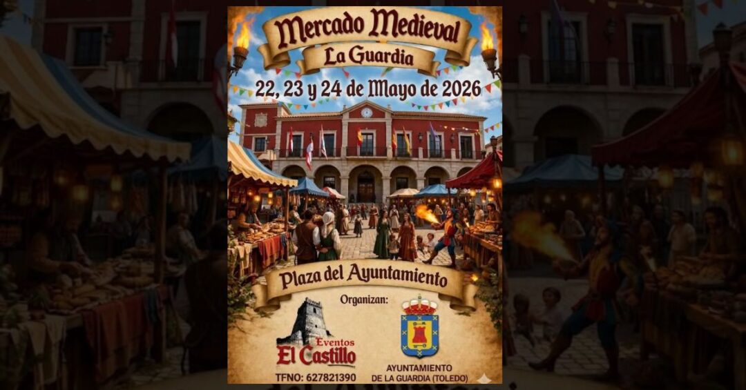 Mercado medieval en La Guardia 2026 (Toledo) 4 Mercado medieval en La Guardia 2026 (Toledo) 1200