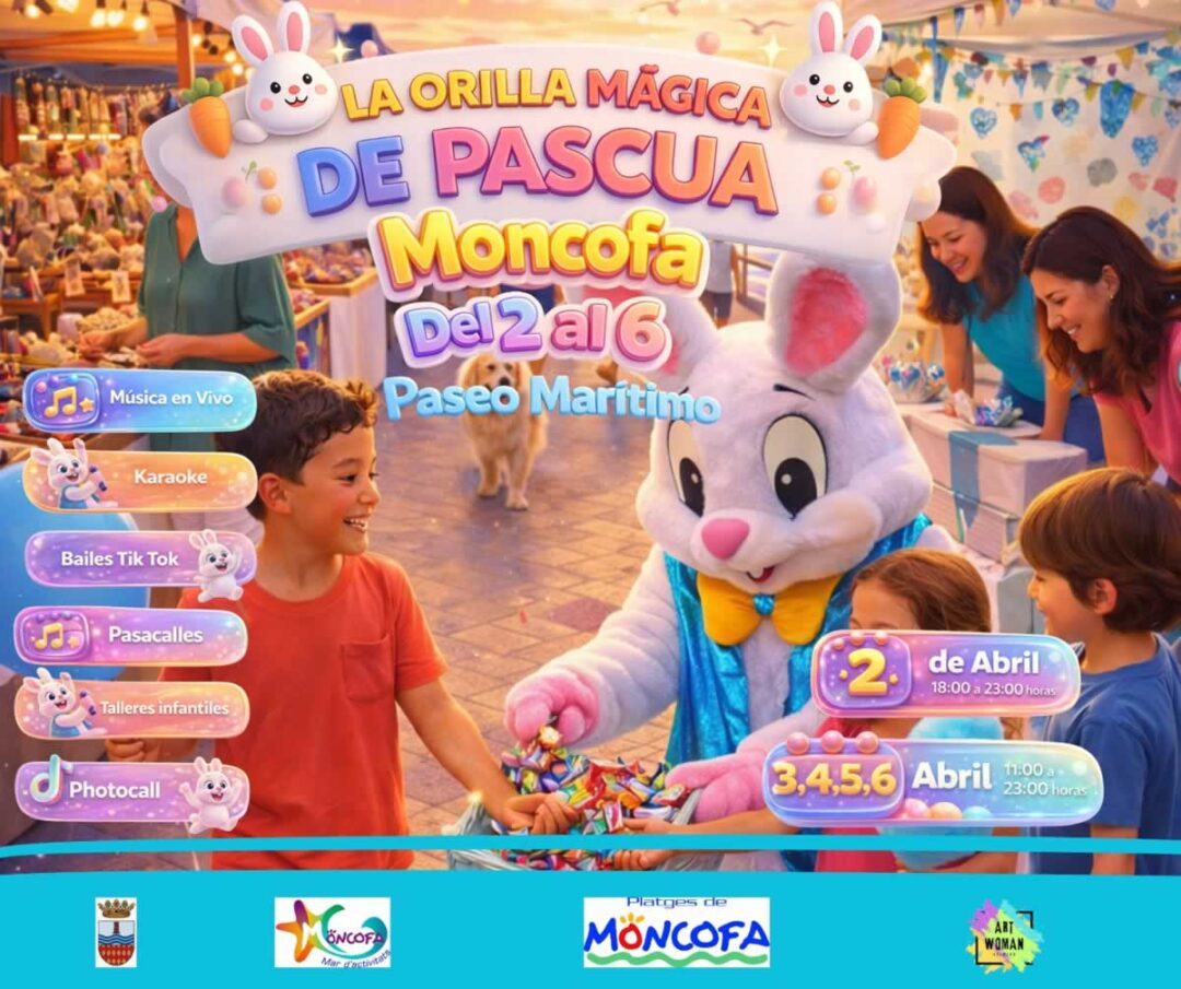 Cartel Mercado de Pascua de Moncofa