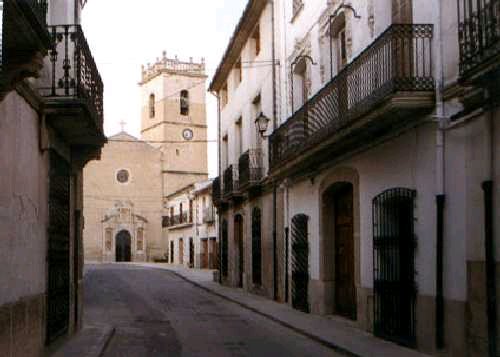 Foto del casco histórico de Castalla, Alicante