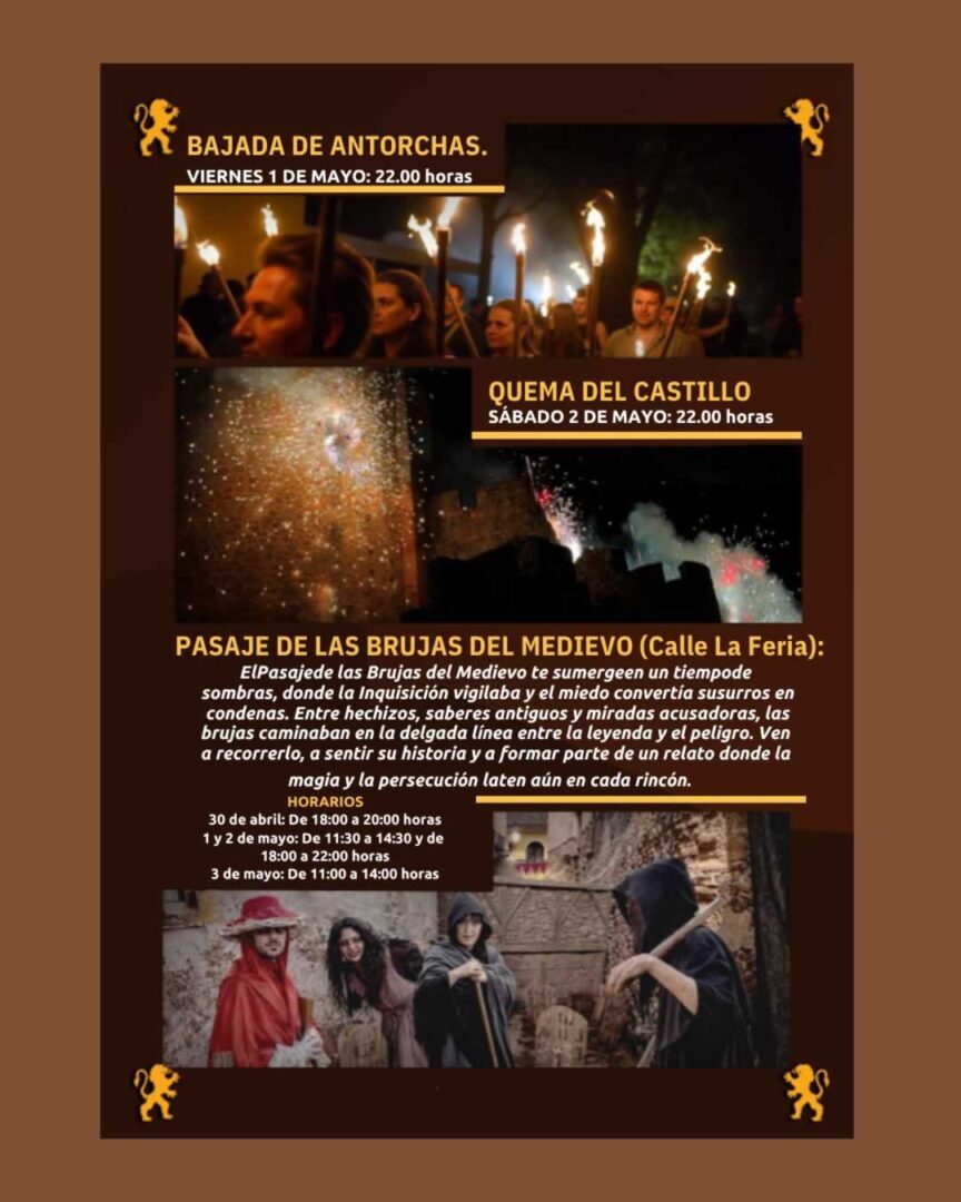 Programa oficial del Mercado Medieval de La Adrada 2026 - otras actividades