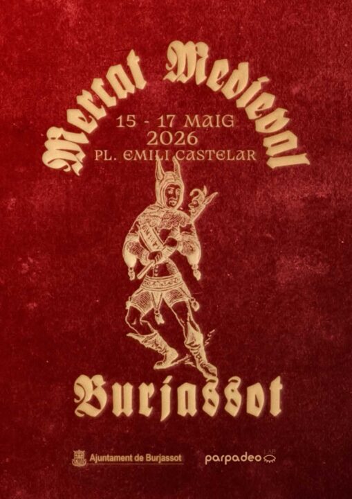 Mercado medieval de Burjassot 2026 (Valencia) organizado por la Fragua de Vulcano