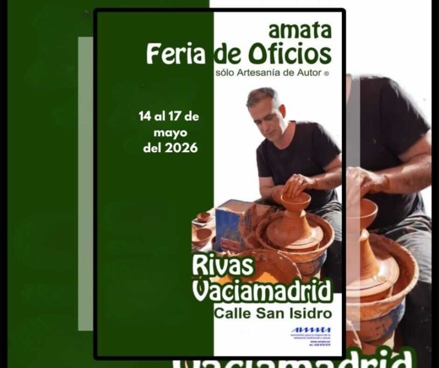 Feria de Oficios en Rivas-Vaciamadrid con Artesanía de Autor® 2026 (Madrid)
