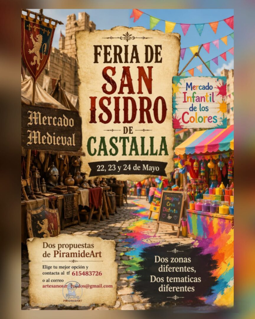 Feria de Castalla 2026, Alicante - MERCADOS 2026 PIRAMIDEART