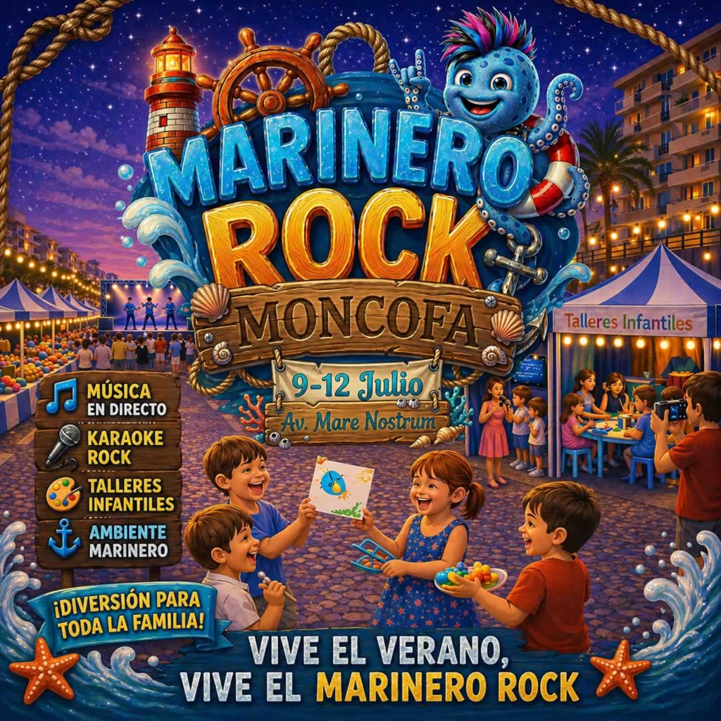 Convocatoria Mercado Marinero Rock en Moncofa 2026 (Castellón)