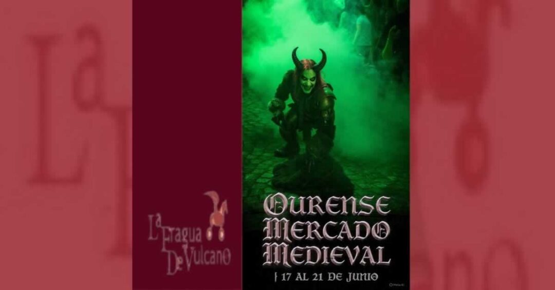Anuncio publicitario - Mercado Medieval en Ourense 2026.