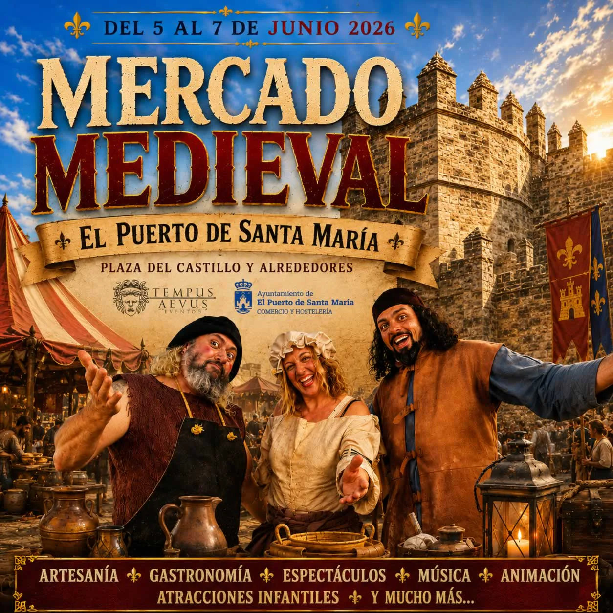 medieval-puerto-santa-maria-2026-1024 Imagen destacada: 🏰 Mercado Medieval de El Puerto de Santa María 2026 ( Cádiz )