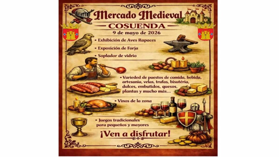 Mercadillo Medieval en Cosuenda, Zaragoza 2026