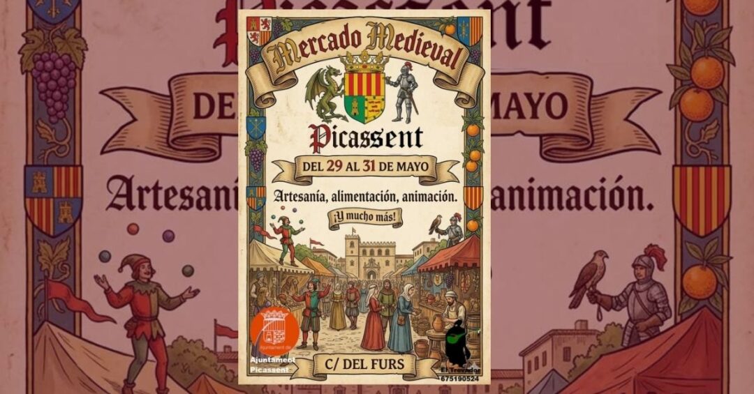 Mercado Medieval de Picassent - Valencia 2026 - Artesanos y Mercaderes