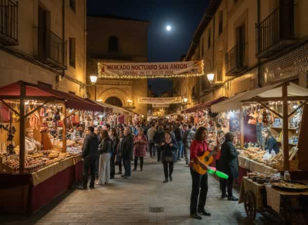 Mercado Nocturno en San Antón de Toledo