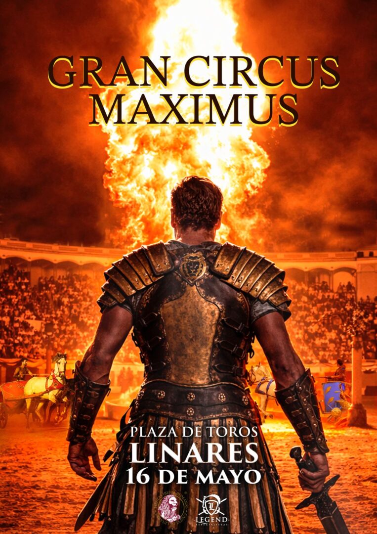 Circus Maximus en el Mercado romano de Linares 2026 (Jaén) 🎪 XII Fiestas ibero romanas de Cástulo / Evento 2026