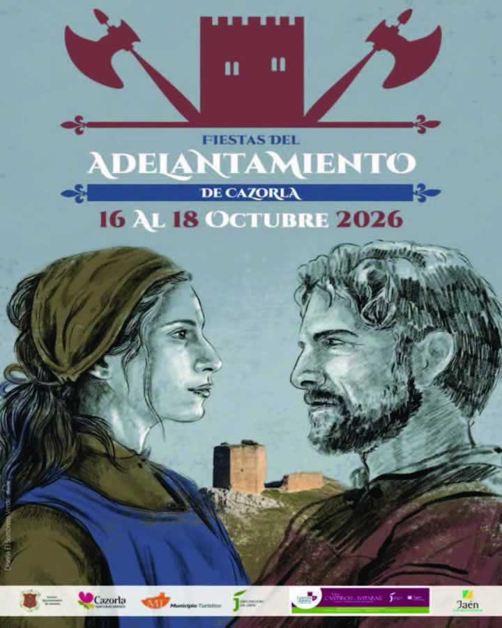 Cartel Fiestas del Adelantamiento de Cazorla 2026 (Jaén)