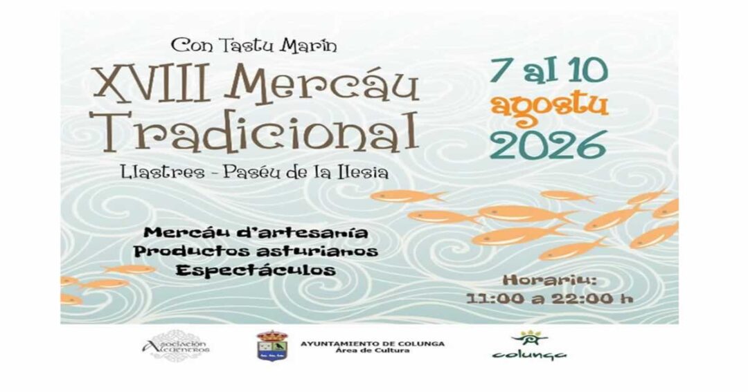 Imagen destacada: XVIII Mercáu tradicional de Llastres 2026 (Asturias)