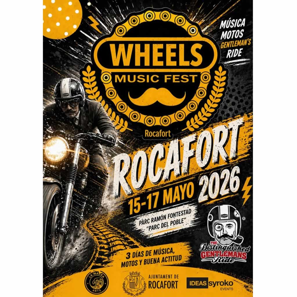 WHEELS MUSIC FEST en Rocafort, Valencia