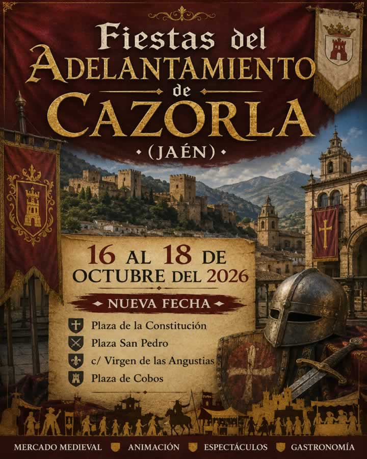 Fiestas del Adelantamiento de Cazorla 2026 (Jaén)
