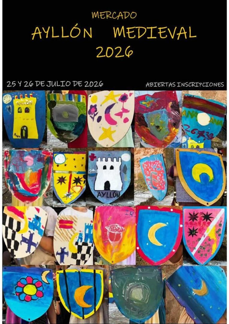 28ª edición de Ayllón Medieval 2026 4 Cartel 28ª edición de Ayllón Medieval 2026