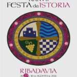 Cartel FESTA DA ISTORIA - Mercado Medieval en Ribadavia 2026 (Ourense)