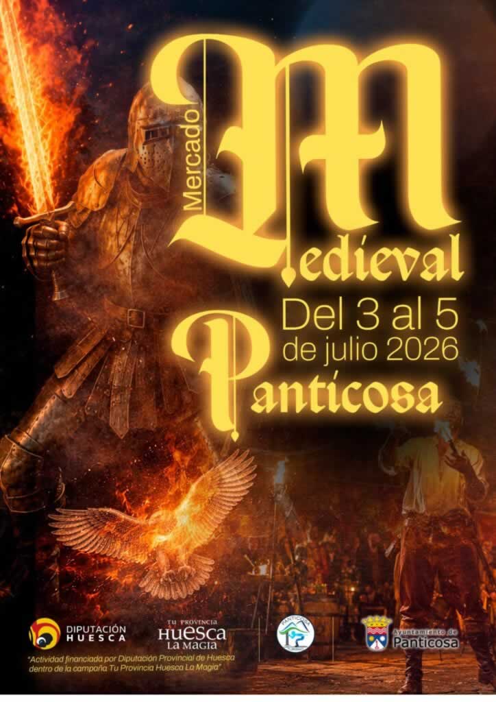 Cartel MERCADO MEDIEVAL DE PANTICOSA 2026 (Huesca)