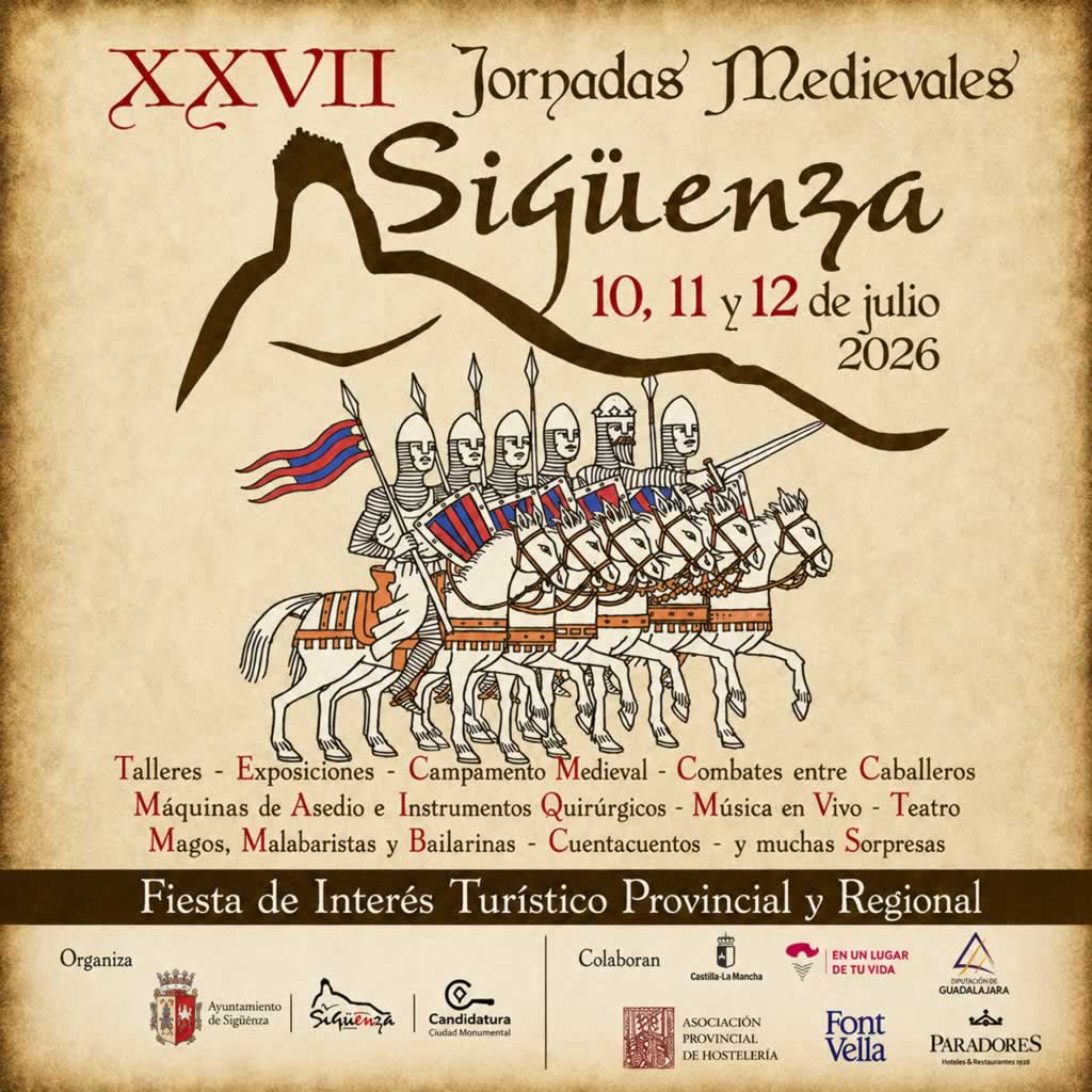 Medieval de Sigüenza 2026 (Guadalajara)