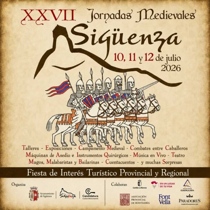 Medieval de Sigüenza 2026 (Guadalajara) 20 cartel siguenza 0 1024