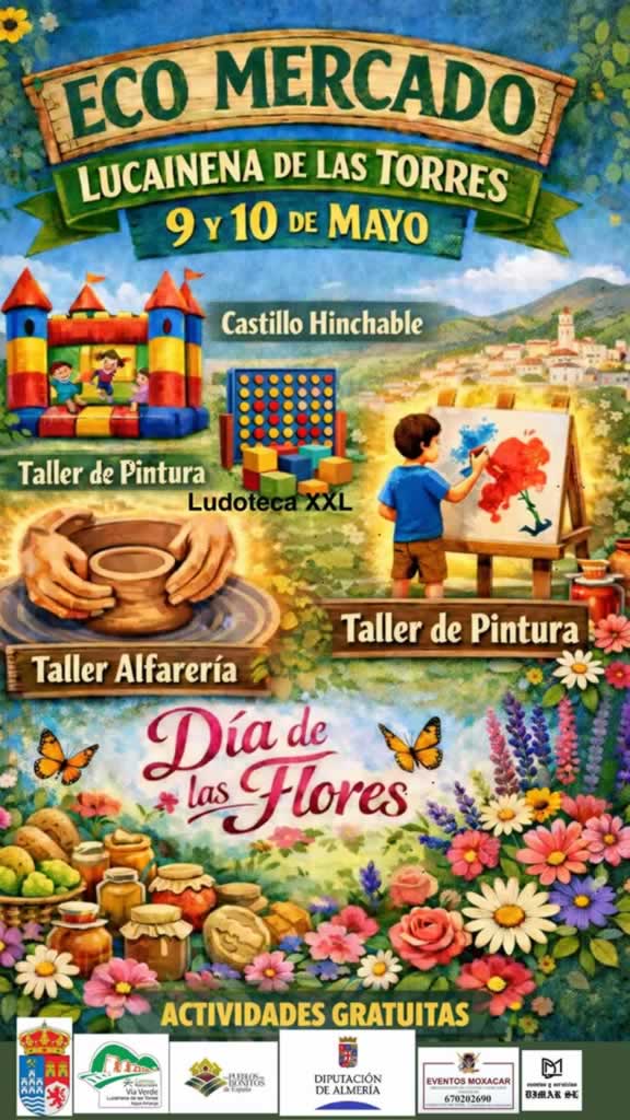Eco Mercado de Lucainena de las Torres 2026 (Almería) - Programación completa