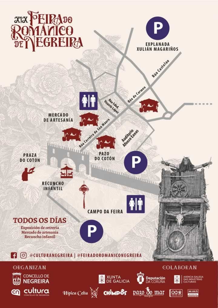 feira do romanico negreira 2026 MAPA