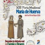 Cartel del XIII Jornadas Medievales de María de Huerva (Zaragoza)