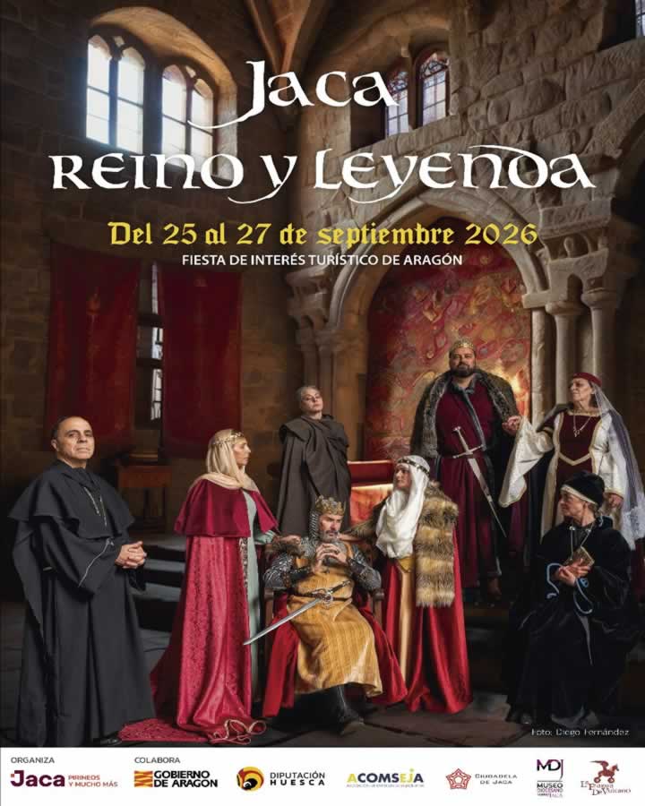 Cartel Mercado Medieval de Jaca 2026 (Huesca)