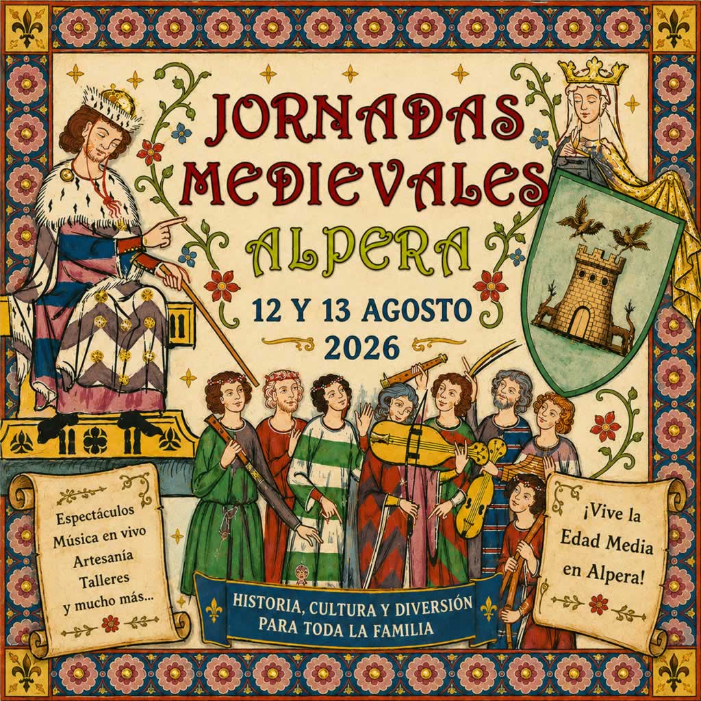 Destacada. Jornadas Medievales de Alpera 2026 (Albacete)