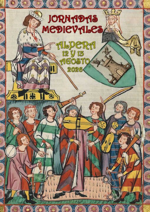 Cartel Jornadas Medievales de Alpera 2026 (Albacete)