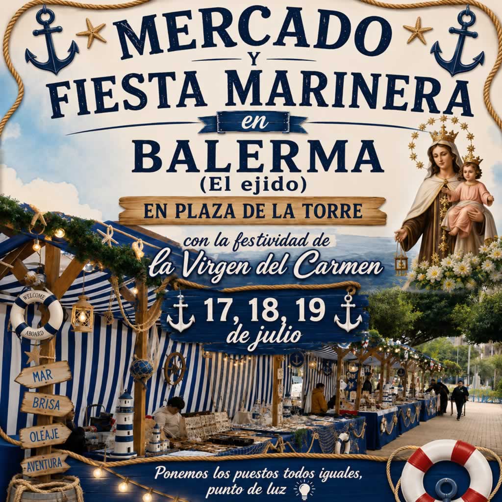 Mercado marinero plaza La Torre - Balerma 2026 (Almería) 1024