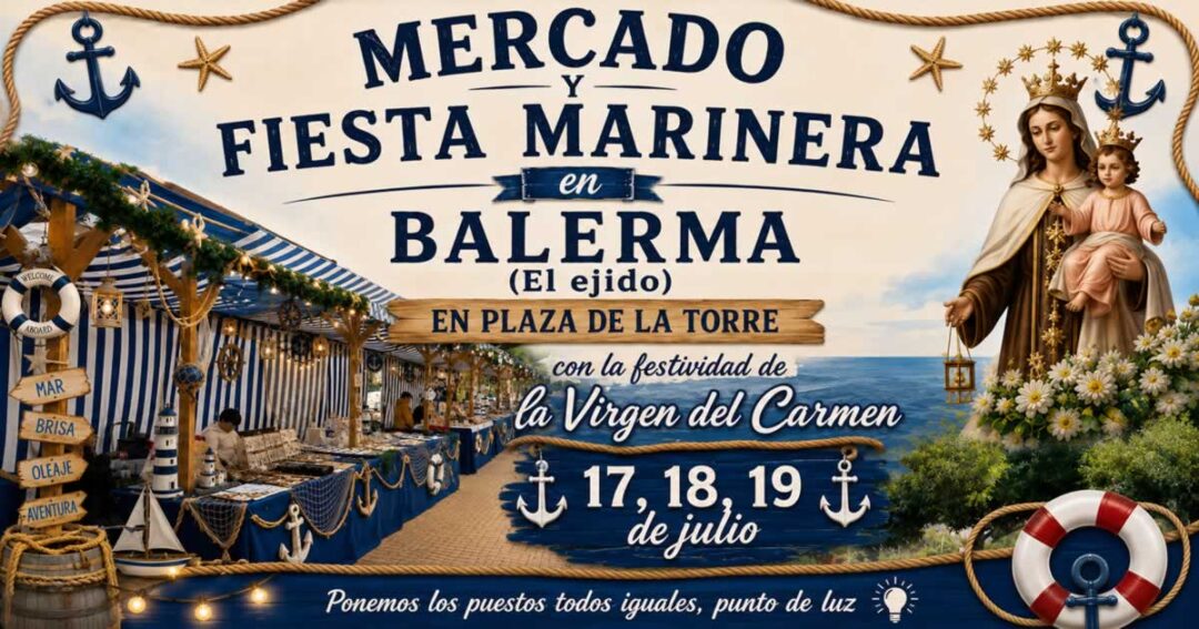Mercado marinero plaza La Torre - Balerma 2026 (Almería) 6 1200- Mercado marinero plaza La Torre - Balerma 2026 (Almería)