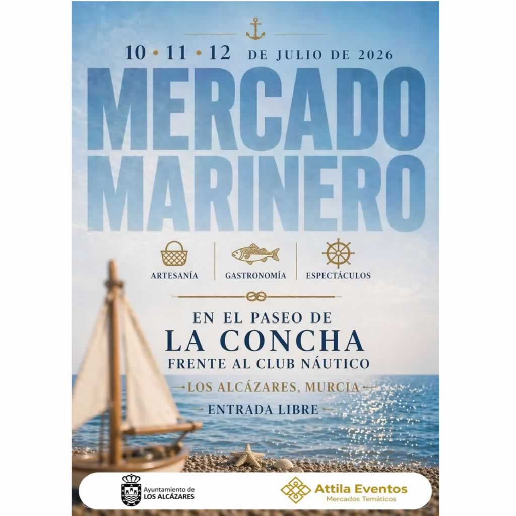 Imagen destacada: Mercado Marinero en Los Alcazares 2026