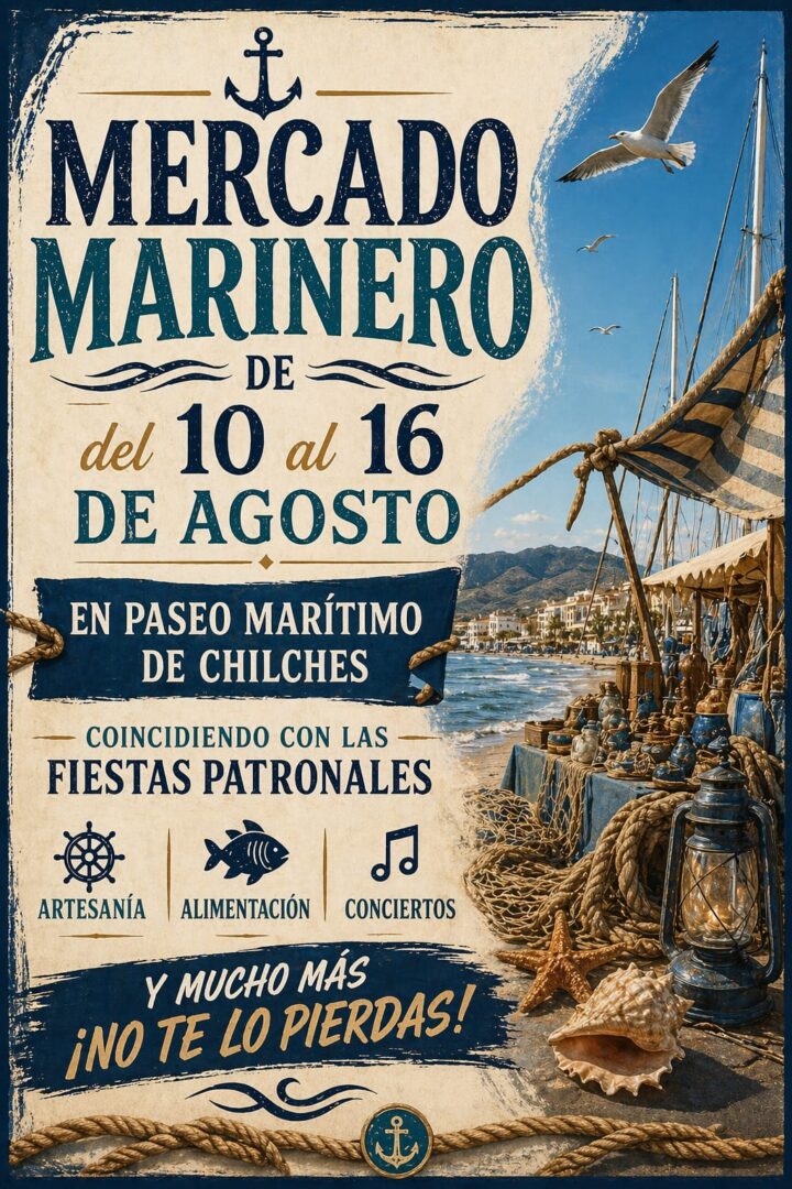 Mercado Marinero de Chilches 2026 con motivo de las Fiestas Patronales