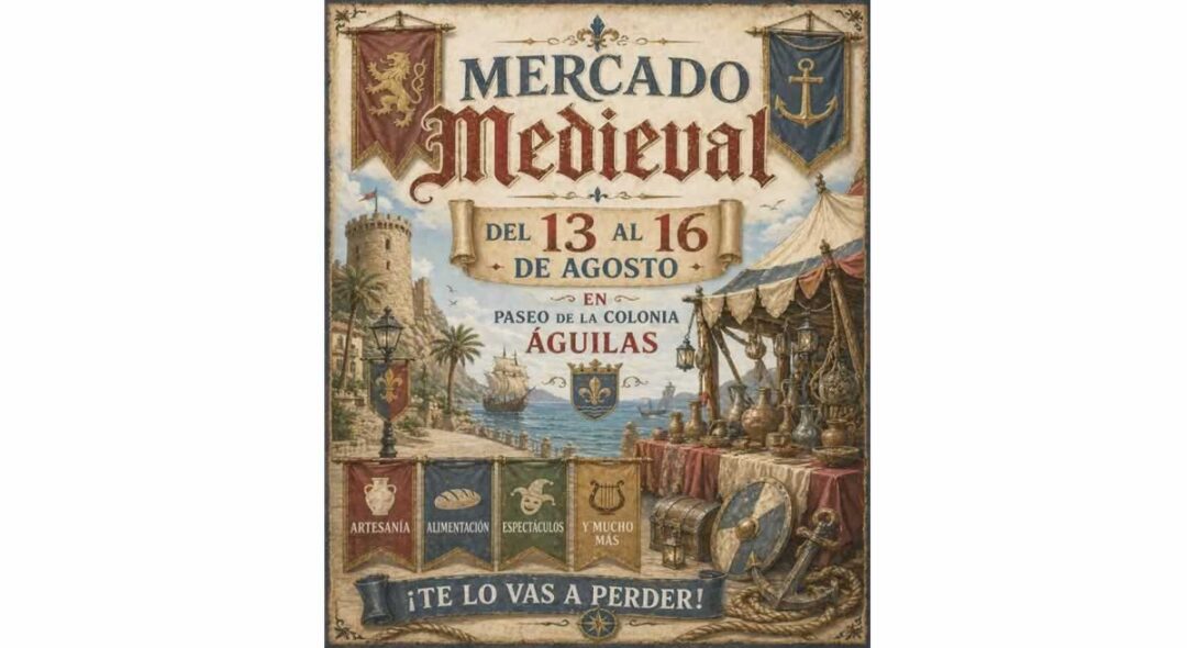 Mercado Medieval en Águilas (2026), Murcia en el Paseo de La Colonia