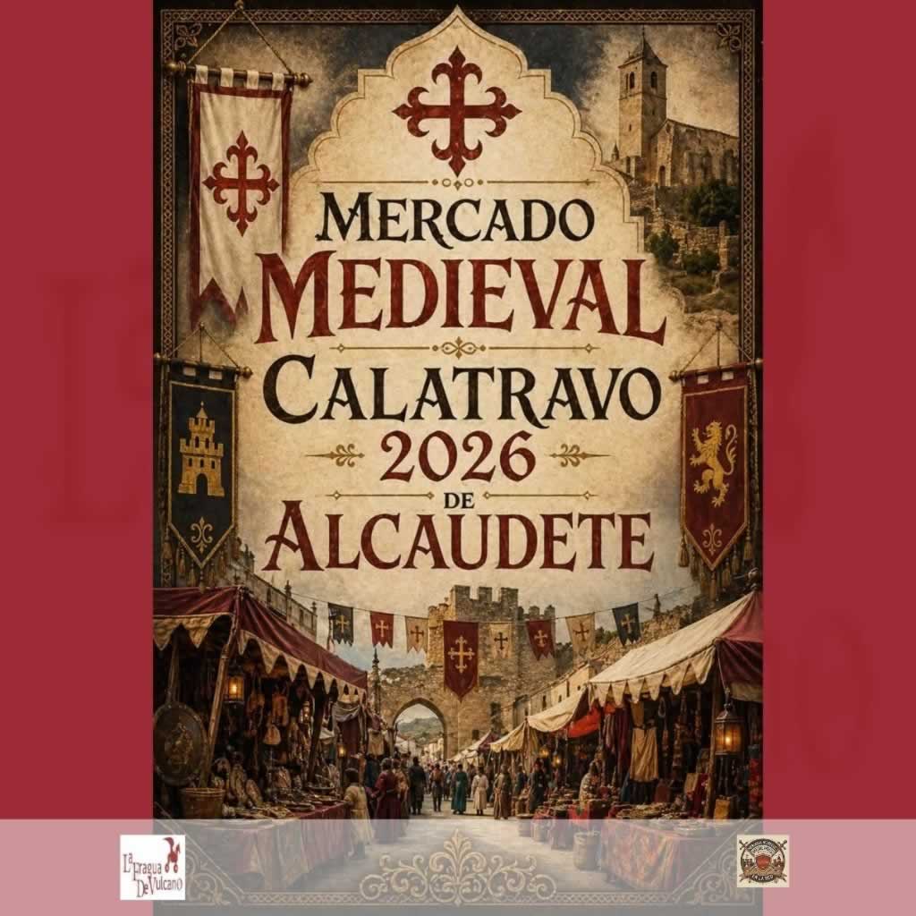 Mercado Medieval Calatravo 2026 de Alcaudete (Jaén) XXI FIESTAS CALATRAVAS