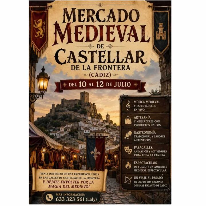 Mercado Medieval de Castellar de la Frontera 17 Destacado: Mercado Medieval de Castellar de la Frontera 2026 , Cádiz