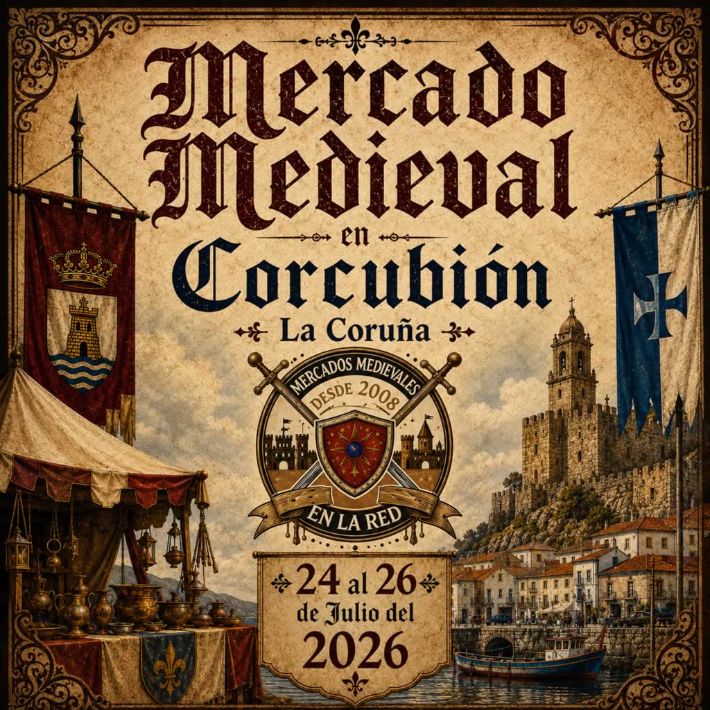 medieval-corcubion-2026-1024 Destacado Mercado Medieval de Corcubión 2026 (La Coruña)