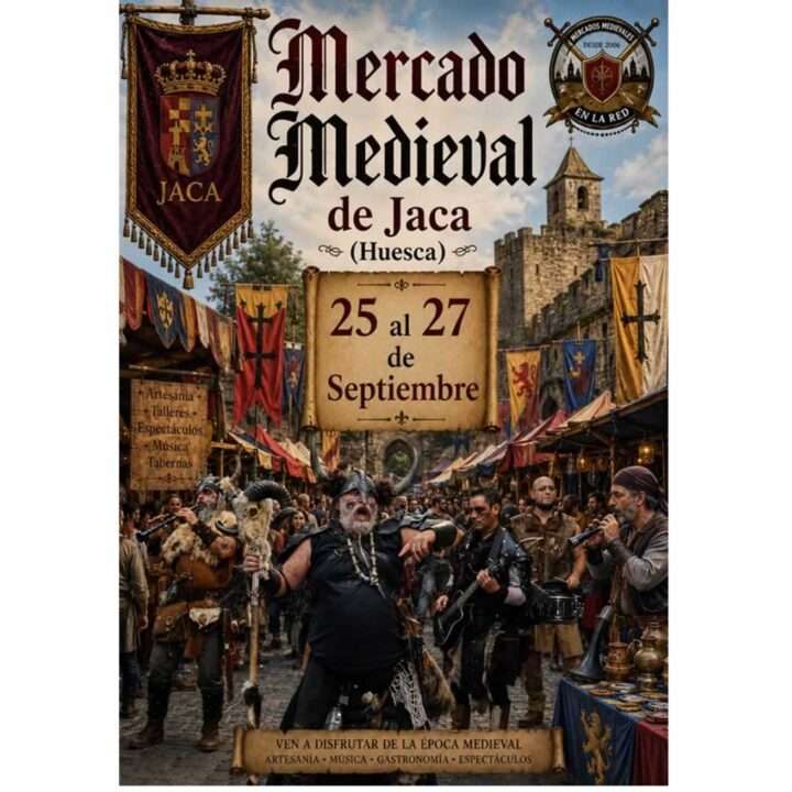 Imagen destacada: Mercado Medieval de Jaca 2026 (Huesca)
