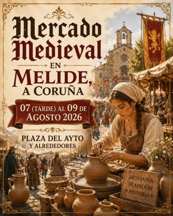Mercado Medieval en Melide 2026 (La Coruña)